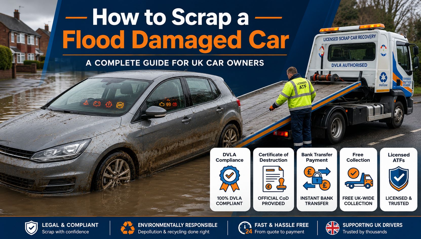 How to Scrap a Flood Damaged Car