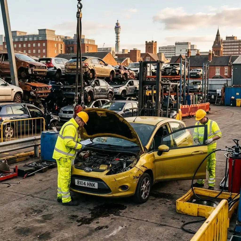 Birmingham car scrapping location