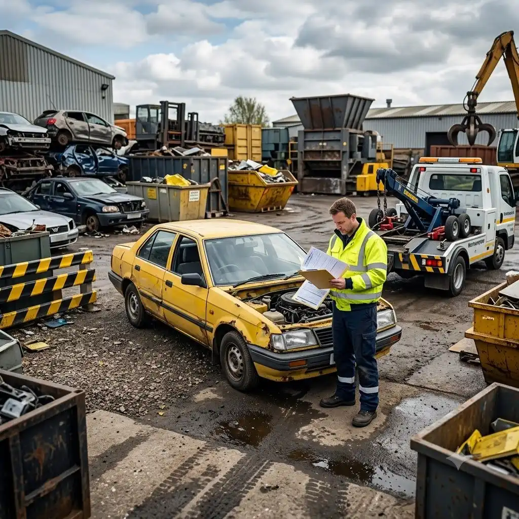 Northampton car scrapping