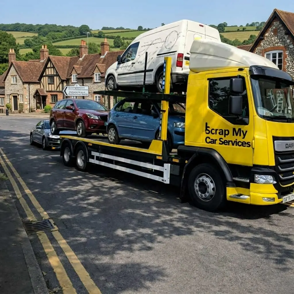 Buckinghamshire Car Scarping Truck
