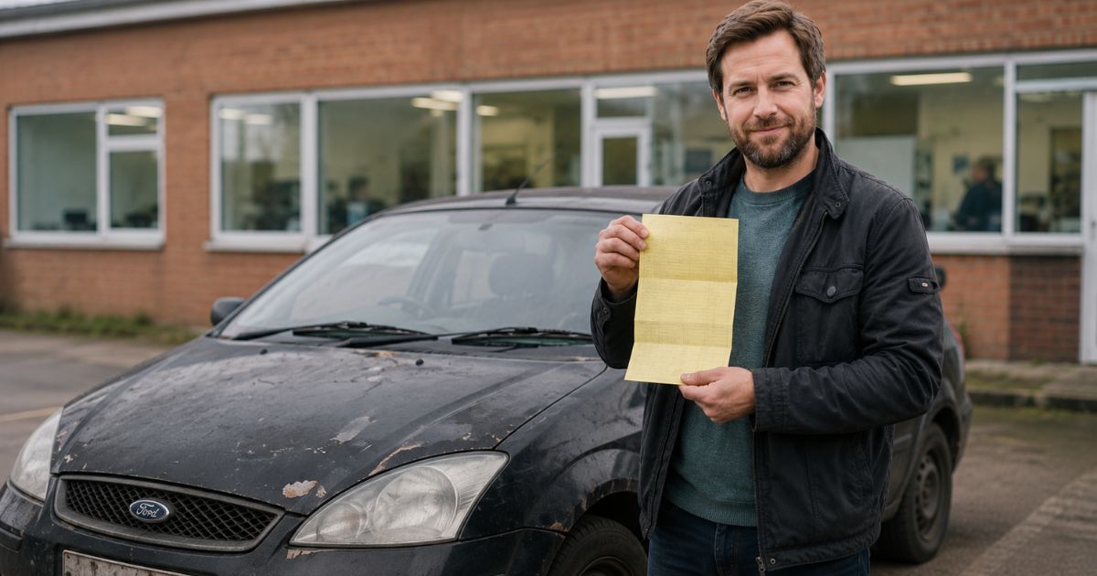 What Is the DVLA Yellow Slip_ When to Use It and What It Does