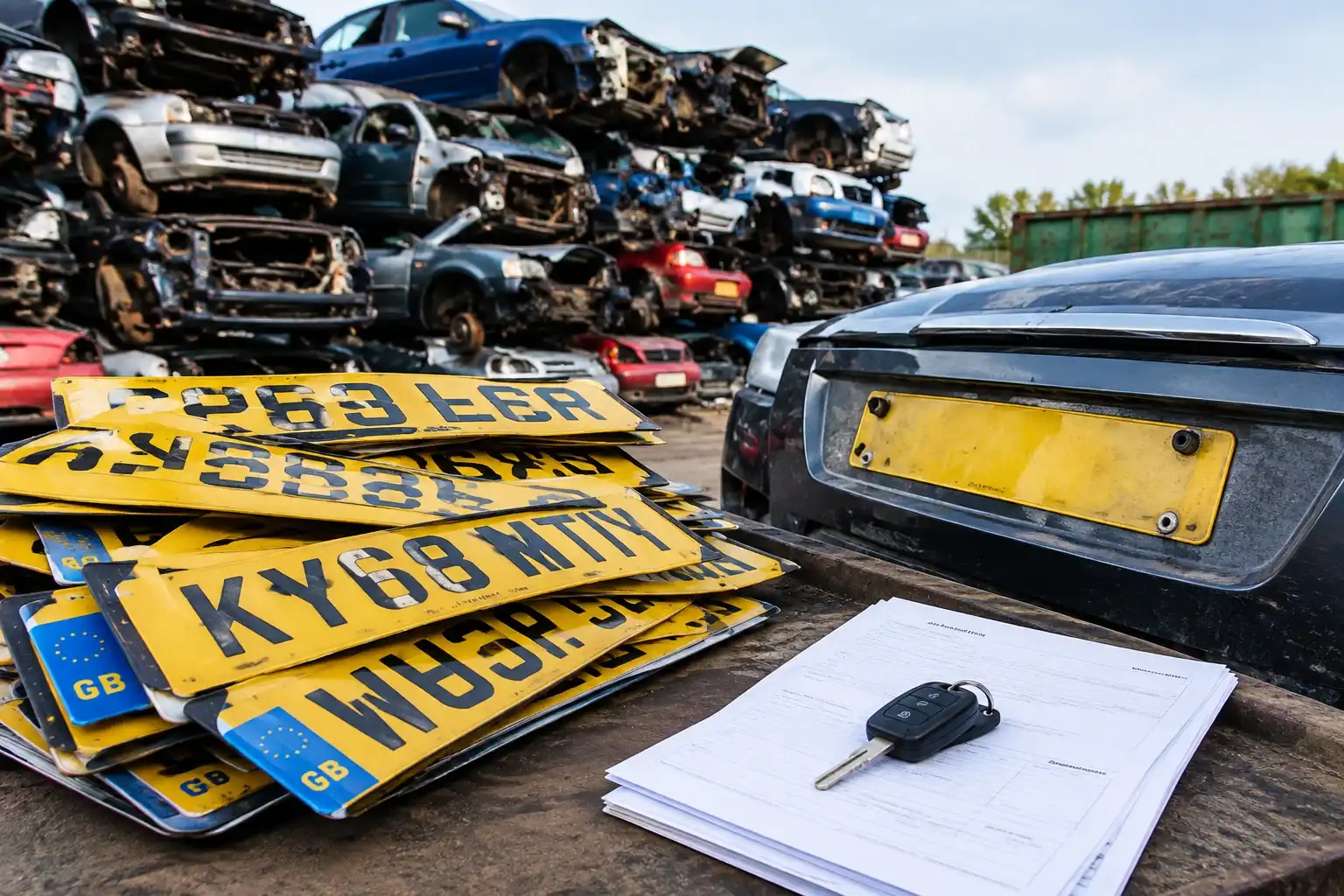Can You Buy a Number Plate from a Scrapped Car